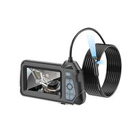 DrainTek Dual Camera Endoscope Inspection Camera, 4.3 Inch IPS Screen, 1080P HD, IP67 Waterproof, 8mm Diameter, 2 Metre Cable, 2600mAh Battery, LED Lights