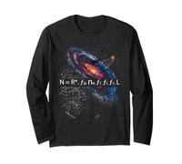 Drake Equation Estimation of Alien Civilizations Long Sleeve T-Shirt