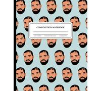 Drake Loverboy Era Composition Notebook (Blue Background) - College Ruled | 110 Pages | 7.5”x9.25”: Journal for Drake Fans | Gift for Drake Fan