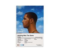 Drake - Nothing Was The Same (Deluxe) - Album Art Poster - Home Decor - Wall Art - Tracklist - Unfra Poster Decorative Painting Canvas Wall Posters And Art Picture Print Modern Family Bedroom Decor Po