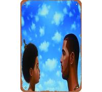 Drake 'Nothing Was the Same' Metal Tin Sign Retro Wall Decor for Home Gate Garden Bars Restaurants Cafes Office Store Pubs Club Sign Gift 12 X 8 INCH Plaque Tin Sign
