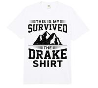Drake Passage Survivor Explore Adventure Experience Comfort Colors Adult Heavyweight T-Shirt