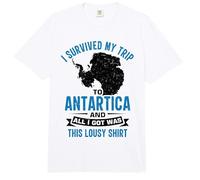 Drake Passage Survivor Explore Adventure Experience Comfort Colors Adult Heavyweight T-Shirt