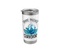 Drake Passage Survivor Explore Adventure Experience Stainless Steel Insulated Tumbler