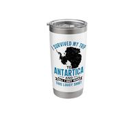 Drake Passage Survivor Explore Adventure Experience Stainless Steel Insulated Tumbler