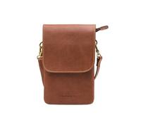 DRAKENSBERG 'Anna' Mobile Phone Case for Hanging, Ladies, Purse, Universal, All Mobile Phones, Elegant, Cowhide Leather, Caramel Brown, DR00715
