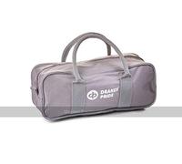 DRAKES PRIDE Crown Green/Flat Green 2 Bowl & Jack Zipped Bag** (Grey)