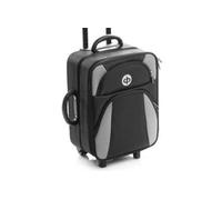 DRAKES PRIDE CROWN GREEN/FLAT GREEN 4 BOWL HIGH ROLLER TROLLEY BAG **B4291** (BLAACK)