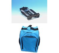 Drakes Pride Fold Flat Bowls Trolley With Stevens Blue Bowls Bag