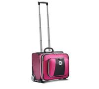 Drakes Pride Low Roller Trolley Bag - Cerise