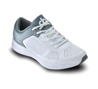 Drakes Pride Men's Astro Lawn Bowling Shoes in White & Grey (White & Grey, UK Footwear Size System, Adult, Men, Numeric, Medium, 12)