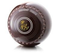 Drakes Pride Professional bowls - Brown, gripped, Size 1, Heavy