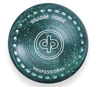 Drakes Pride Professional bowls - Green/Green, Gripped, Size 3, Heavy
