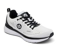 Drakes Pride Renegade Men's Lawn Bowling Shoes in White and Black. (White & Black, UK Footwear Size System, Adult, Men, Numeric, Wide, 11)