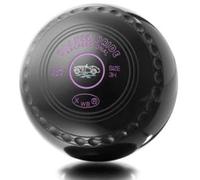 DRAKES PRIDE SIZE 4 MEDIUM PROFESSIONAL BLACK BOWLS