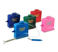 Drakes Pride Supalock Gold 9ft String Bowls Measure plus Calipers