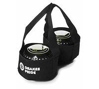 Drakes Pride Two Bowl Carrier - Black - Standard Size