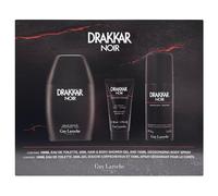 Drakkar Noir 3 piece Gift Set - Eau de Toilette 100ml Spray + Deo & Shower Gel