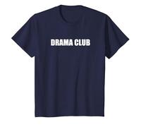 Drama Club T-Shirt, Kids, Navy, 4 Years