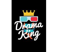Drama King: Blank Lined Journal to Write In - Ruled Writing Notebook