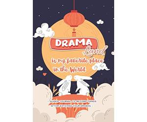 Drama Land Journal: Guided Journal to Record your Thoughts & Ratings about your Favorite K-Dramas and other Asian Series you Watch - Korean Dramas ... | Gift for Korea, Kdramas, JDramas (…) Fans