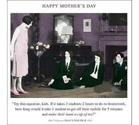 Drama Queen Funny Make Mum Tea Mother's Day Greeting Card Cards