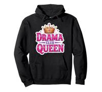 Drama Queen Theater Club Actress Theatre Class Girls Funny Pullover Hoodie