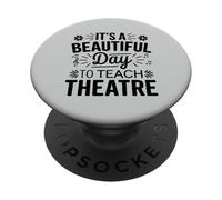 Drama Teacher Acting Coach Teach Theater PopSockets Adhesive PopGrip