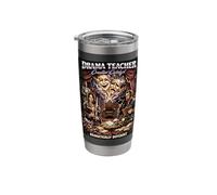 Drama Teacher Creative Catalyst 90s Retro Bootleg Stainless Steel Insulated Tumbler