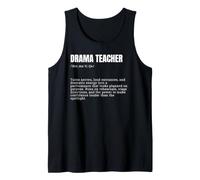 Drama Teacher Definition Funny Dictionary Tank Top