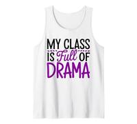 Drama Teacher Theater Instructor Acting Class Tank Top