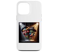 Drama Theater Masks Comedy and Tragedy Case for iPhone 13 Pro Max