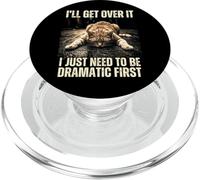 Dramatic Cat I'll Get Over It Funny Sarcastic Humor PopSockets PopGrip for MagSafe