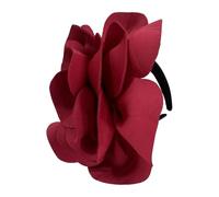 Dramatic Cloth Floral Headpiece Women's Comfortable Hairband Theatrical Performances Special Event Stylish Hair Ornament Bold Festival Costume Headbands