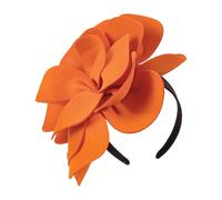 Dramatic Cloth Floral Headpiece Women's Comfortable Hairband Theatrical Performances Special Event Stylish Hair Ornament Bold Festival Costume Headbands