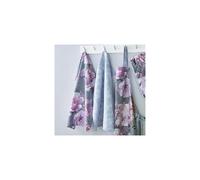 Dramatic Floral Two Pack Tea Towels Grey