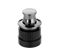 Dramatic Improvement of Space Aesthetics with Modern Embedded Knobs Constructed of Robust Zinc Alloy Materials (Black)