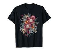 Dramatic Protea Flower Bouquet Boho Botanical Floral T-Shirt