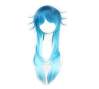 Dramatical Murder DMMD Seragaki Aoba Wig Ombre Blue Heat Resistant Synthetic Hair Cosplay Wigs + Wig Cap PL-003