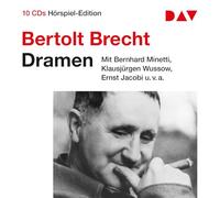 Dramen: Hörspiel-Edition mit Bernhard Minetti, Klausjürgen Wussow u.v.a. (10 CDs)