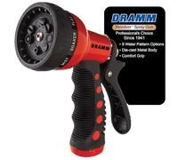 DRAMM, Red 12701 9-Pattern Revolver Spray Nozzle, 1 EA