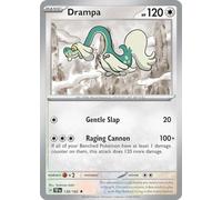 Drampa 138/162 Rare Pokemon Card | Temporal Forces Set | Scarlet & Violet Series | Titan Authenticated