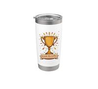 Drank My Coffee While was Still Hot Funny Coffee Trophy Stainless Steel Insulated Tumbler