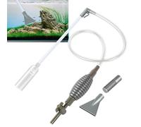 Dranng Manual Siphon Pump | Portable Fish Tank Siphon Vacuum Cleaner, Water Changer, Siphon Vacuum Gravel Cleaner, F-uel Pump For, Hand Operated Barrel Pump