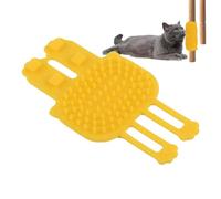 Dranng Wall Corner Cat Scratcher | Wall Corner Scratcher Comb | Silicone Scratch Adjustable Strap Massager Tool For Long Short Hair Cat