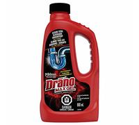 Drano Max Gel Drain Clog Remover and Cleaner for Shower or Sink Drains, Unclogs and Removes Hair, Soap Scum and Blockages, 900mL
