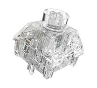 DRAOZA Kailh Box Jellyfish PRO Fully Transparent RGB Clicky Linear Tactile Mechanical Keyboard（Glass Jellyfish 108pcs）