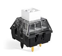 DRAOZA Kailh Box V2 Switch White for Mechanical Gaming Keyboard, 5 pin Plate Mounted/RGB/SMD Waterproof MX Lever Switch （Box V2 White 108pcs）