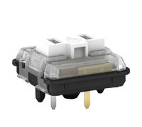 DRAOZA Kailh Choc Low Profile Clicky Switches 5-Pin 1350 White 72pcs