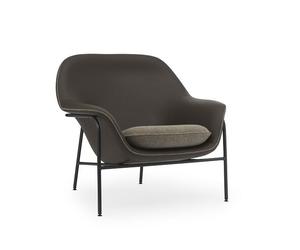 Drape Lounge Chair Low Normann Copenhagen Black - 5715396004185